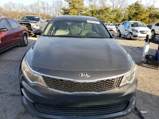 5XXGT4L30GG028053 - 2016 KIA OPTIMA LX GRAY photo 5