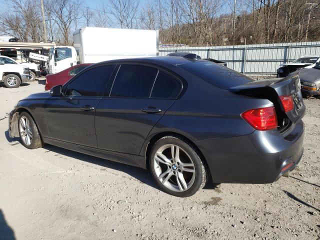 WBA3B9G51FNR94941 - 2015 BMW 335 XI GRAY photo 2