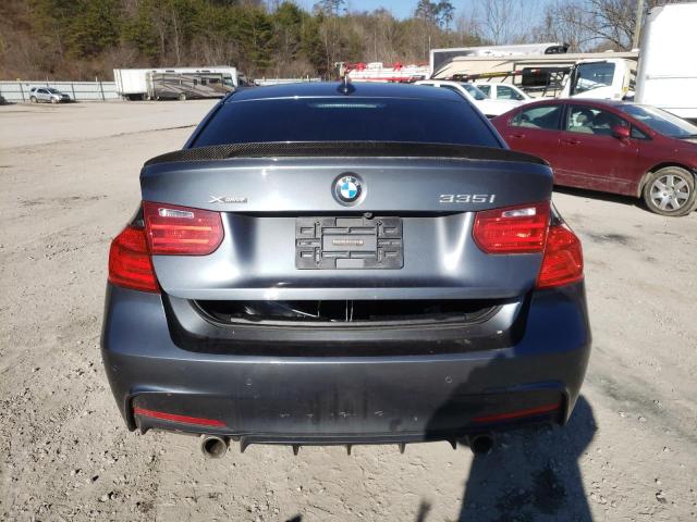 WBA3B9G51FNR94941 - 2015 BMW 335 XI GRAY photo 6