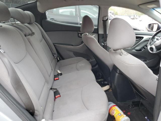 KMHDH4AE2EU169413 - 2014 HYUNDAI ELANTRA SE SILVER photo 10