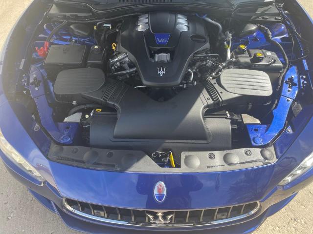 ZAM57RTA0E1087454 - 2014 MASERATI GHIBLI S ლურჯი ფოტო 7