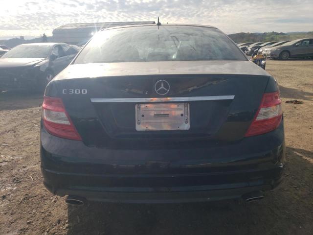 WDDGF54X09F240019 - 2009 MERCEDES-BENZ C 300 BLACK photo 6