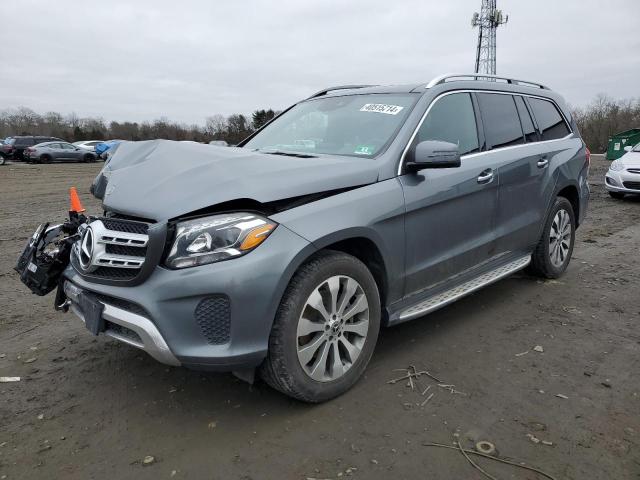 4JGDF6EE4JB022088 - 2018 MERCEDES-BENZ GLS 450 4MATIC GRAY photo 1