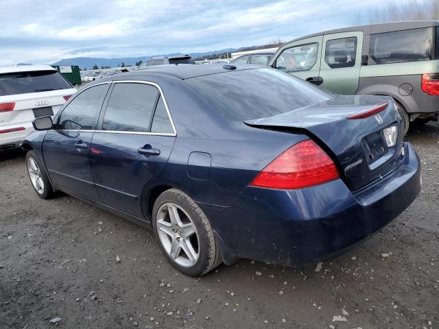 1HGCM56796A156495 - 2006 HONDA ACCORD EX BLUE photo 2