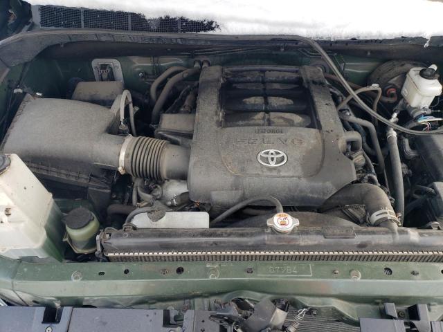 5TFDY5F11MX977281 - 2021 TOYOTA TUNDRA CREWMAX SR5 GREEN photo 11