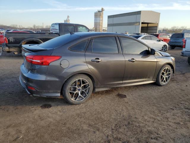 1FADP3FE8FL323825 - 2015 FORD FOCUS SE GRAY photo 3