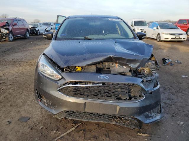 1FADP3FE8FL323825 - 2015 FORD FOCUS SE GRAY photo 5