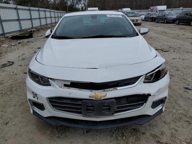 1G1ZE5ST7GF294915 - 2016 CHEVROLET MALIBU LT WHITE photo 5