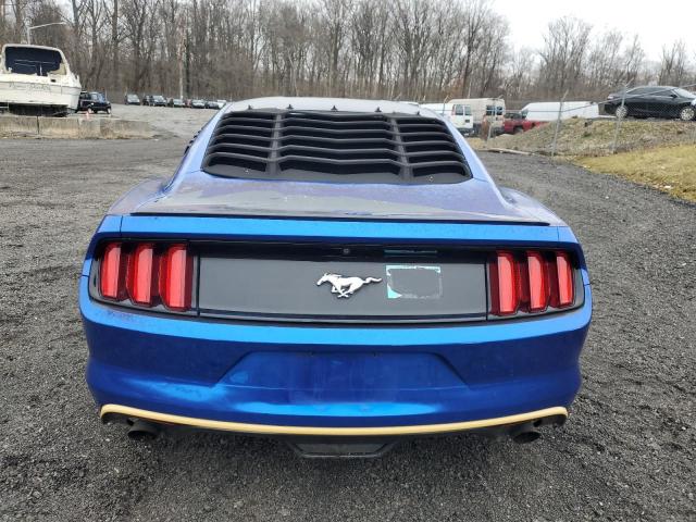 1FA6P8TH9H5305569 - 2017 FORD MUSTANG BLUE photo 6