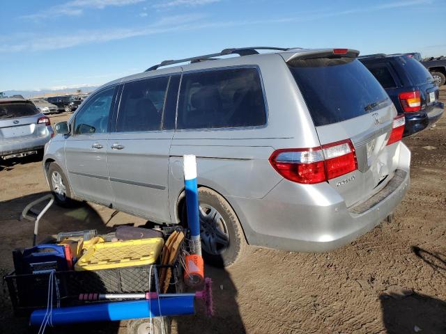 5FNRL38757B043312 - 2007 HONDA ODYSSEY EXL SILVER photo 2