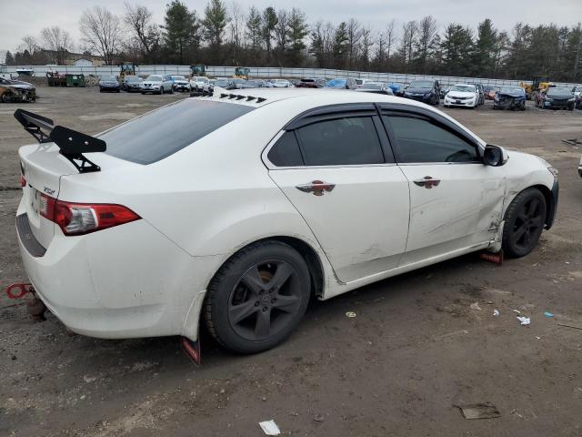 JH4CU2F61AC005313 - 2010 ACURA TSX WHITE photo 3