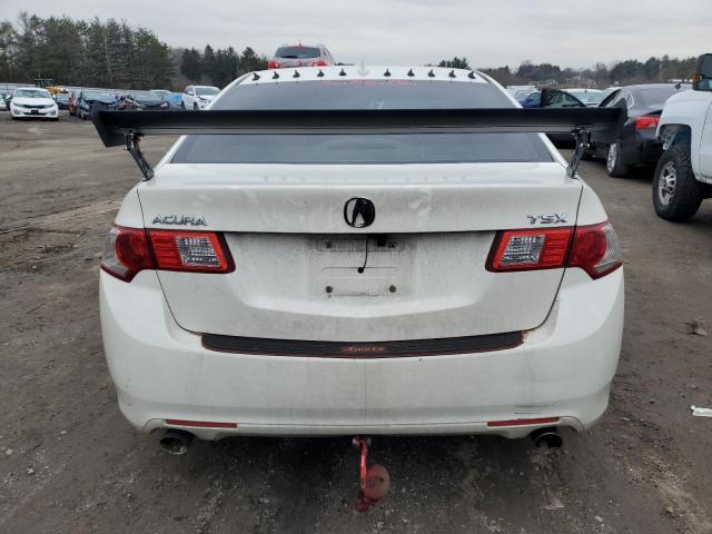 JH4CU2F61AC005313 - 2010 ACURA TSX WHITE photo 6