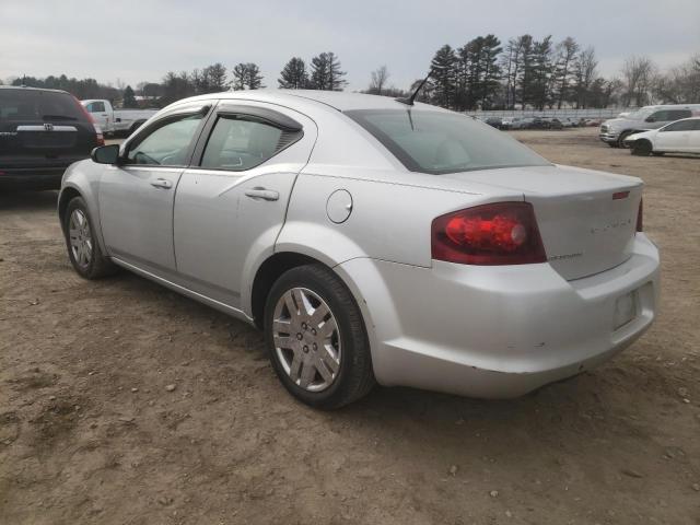 1B3BD4FG7BN559058 - 2011 DODGE AVENGER EXPRESS 银色 照片 2