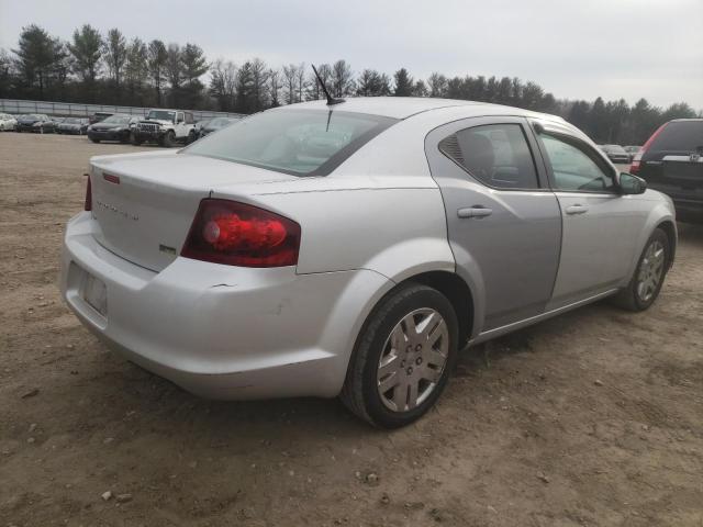 1B3BD4FG7BN559058 - 2011 DODGE AVENGER EXPRESS SILVER photo 3