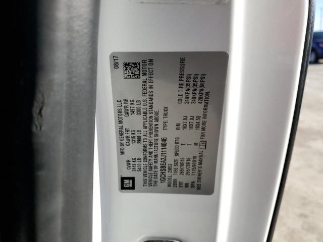 1GCHSBEA3J1114046 - 2018 CHEVROLET COLORADO WHITE photo 12