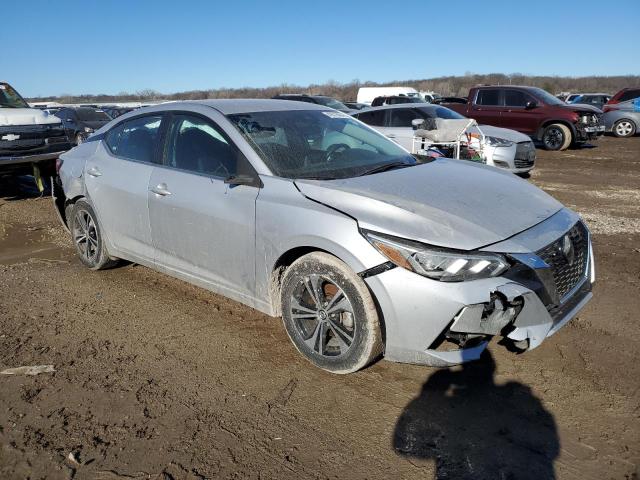 3N1AB8CV0MY254049 - 2021 NISSAN SENTRA SV SILVER photo 4