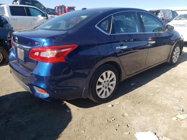 3N1AB7APXGY261674 - 2016 NISSAN SENTRA S BLUE photo 3