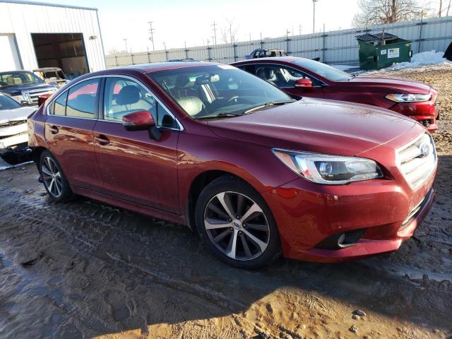 4S3BNBL66F3070230 - 2015 SUBARU LEGACY 2.5I LIMITED MAROON photo 4