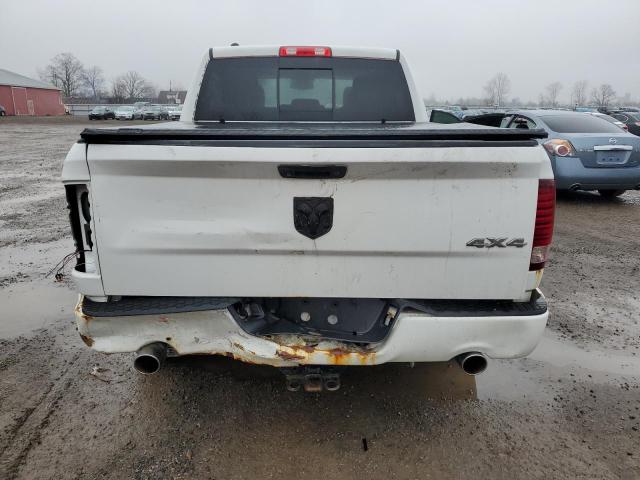 1C6RR7MT8DS636371 - 2013 RAM 1500 SPORT WHITE photo 6