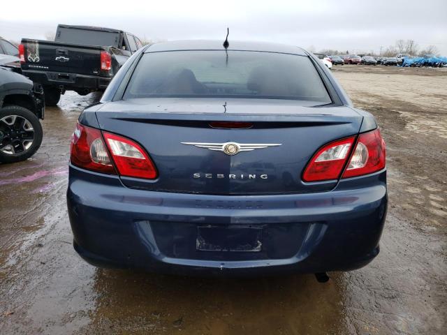 1C3LC46K97N609447 - 2007 CHRYSLER SEBRING BLUE photo 6