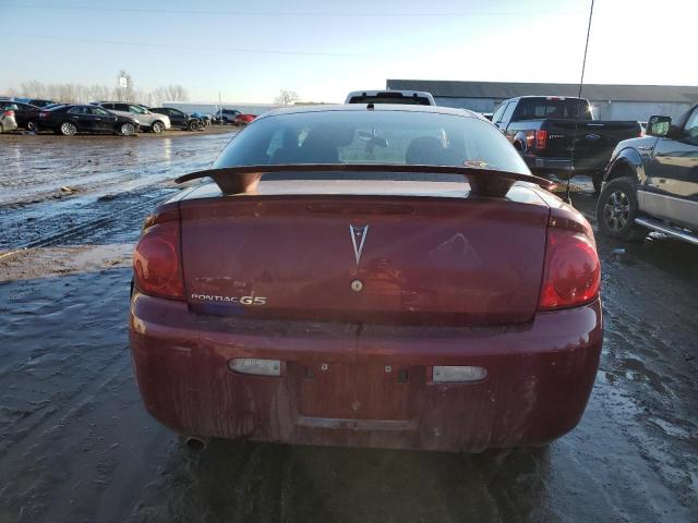 1G2AL15F177119955 - 2007 PONTIAC G5 BURGUNDY photo 6