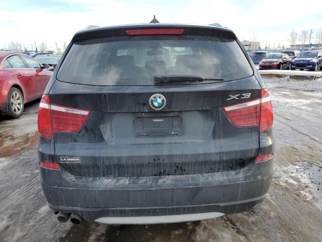 5UXWX5C55BL709775 - 2011 BMW X3 XDRIVE28I BLACK photo 6