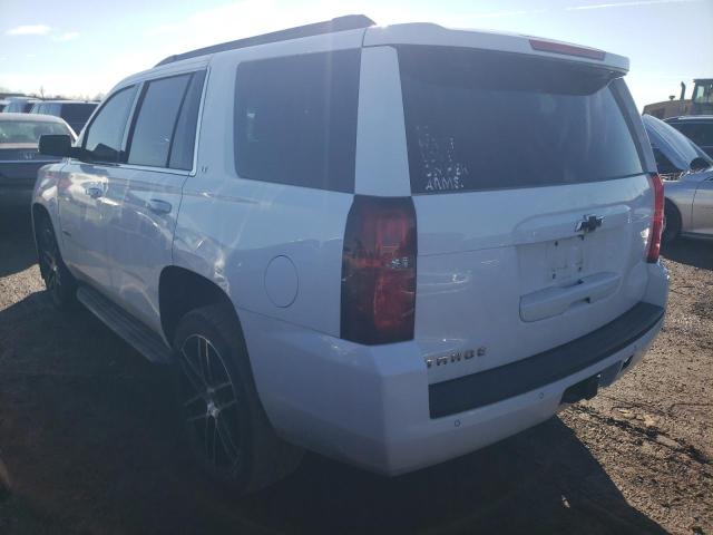 1GNSKBKC0FR225990 - 2015 CHEVROLET TAHOE K1500 LT WHITE photo 2