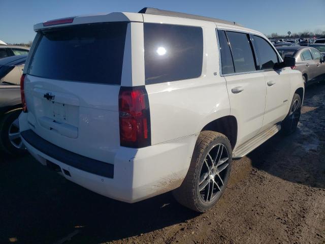 1GNSKBKC0FR225990 - 2015 CHEVROLET TAHOE K1500 LT WHITE photo 3