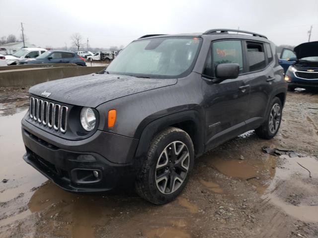 ZACCJABB7JPJ59024 - 2018 JEEP RENEGADE LATITUDE GRAY photo 1