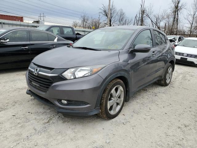 3CZRU5H55HM707655 - 2017 HONDA HR-V EX GRAY photo 1