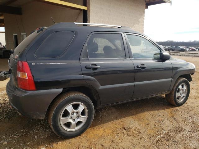 KNDJF724777429505 - 2007 KIA SPORTAGE LX BLACK photo 3