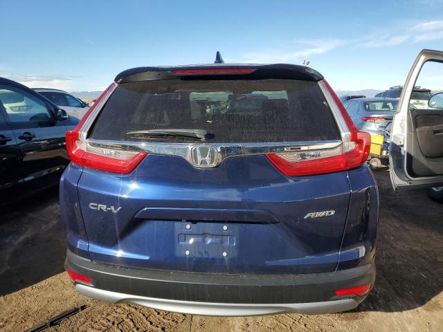 5J6RW2H59KA014973 - 2019 HONDA CR-V EX BLUE photo 6