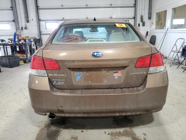 4S3BMCL60C3005751 - 2012 SUBARU LEGACY 2.5I LIMITED BROWN photo 6
