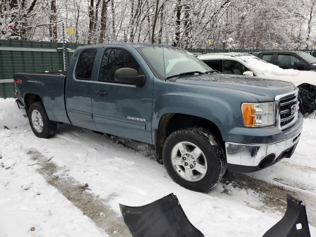 1GTR2VE77CZ220563 - 2012 GMC SIERRA K1500 SLE TEAL photo 4