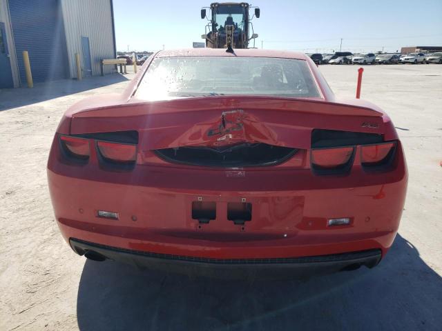 2G1FB1ED2B9149081 - 2011 CHEVROLET CAMARO LT RED photo 6