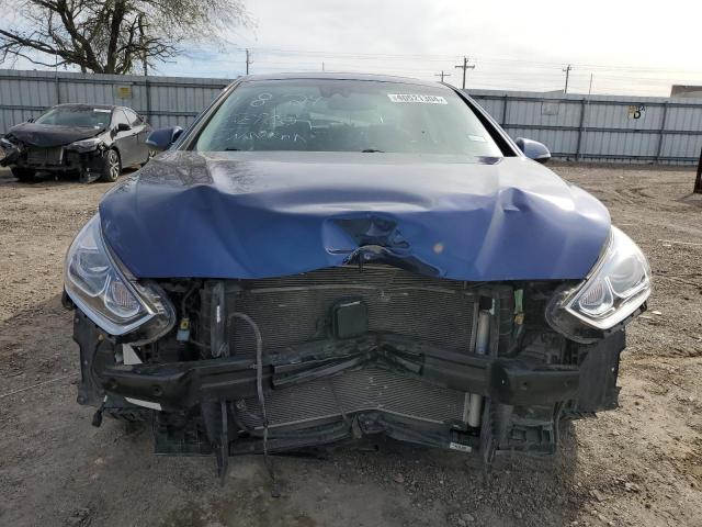 5NPE34AF0KH751256 - 2019 HYUNDAI SONATA LIMITED BLUE photo 5