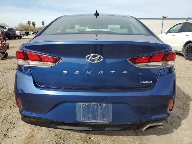 5NPE34AF0KH751256 - 2019 HYUNDAI SONATA LIMITED BLUE photo 6