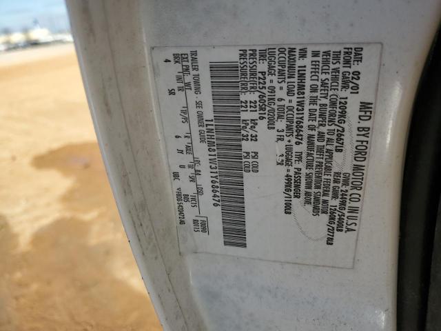 1LNHM81W0YY896205 - 2000 LINCOLN TOWN CAR EXECUTIVE WHITE photo 13