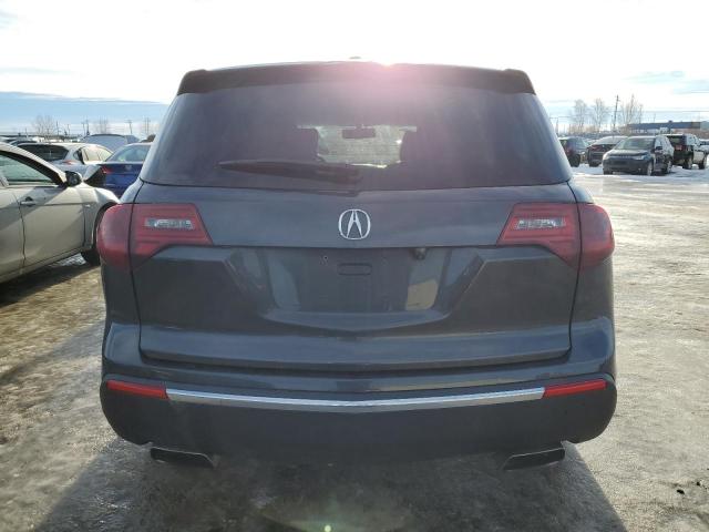 2HNYD2H29DH003418 - 2013 ACURA MDX GRAY photo 6