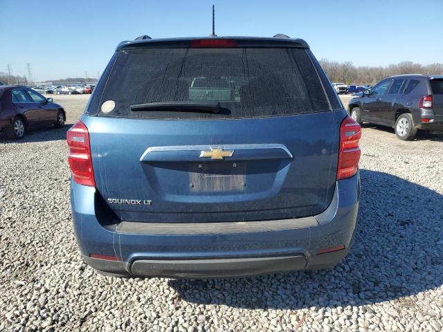 2GNALCEK2H6185721 - 2017 CHEVROLET EQUINOX LT BLUE photo 6