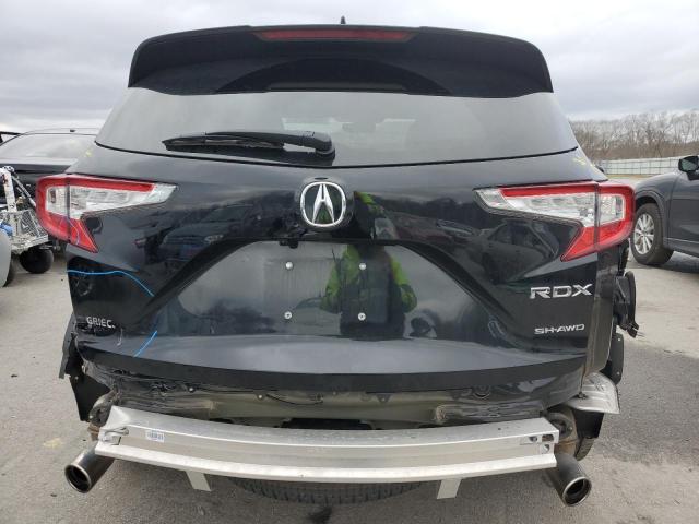 5J8TC2H56ML016385 - 2021 ACURA RDX TECHNOLOGY BLACK photo 6