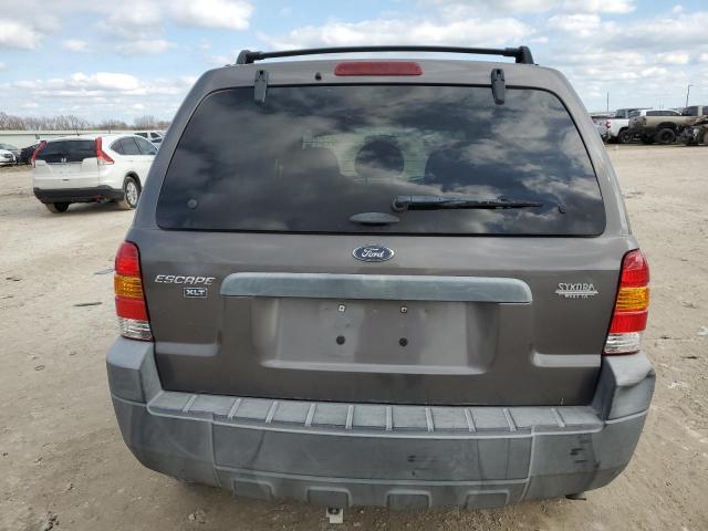 1FMYU03155KA95528 - 2005 FORD ESCAPE XLT GRAY photo 6