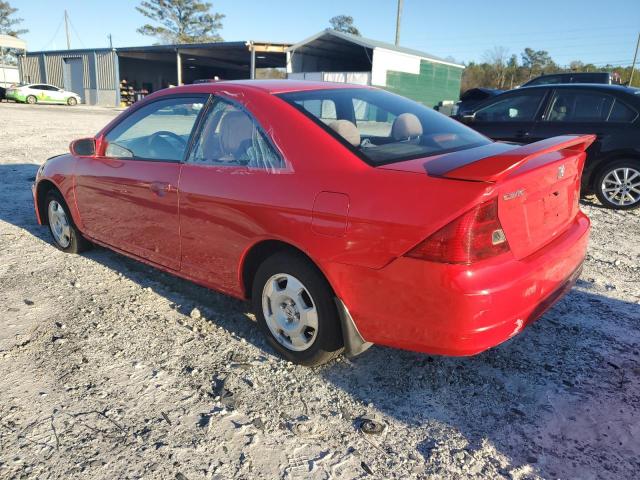 1HGEM22983L086406 - 2003 HONDA CIVIC EX RED photo 2