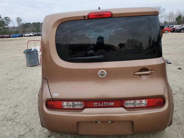 JN8AZ2KR7BT212708 - 2011 NISSAN CUBE BASE BROWN photo 6