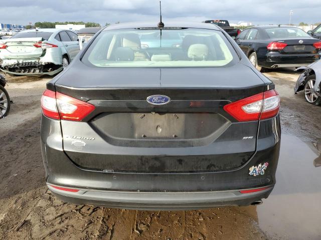 3FA6P0H72FR141769 - 2015 FORD FUSION SE BLACK photo 6