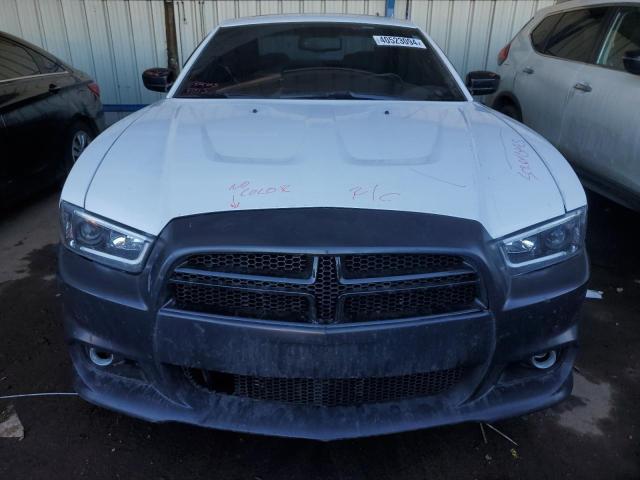 2C3CDXCT9CH122781 - 2012 DODGE CHARGER R/T WHITE photo 5