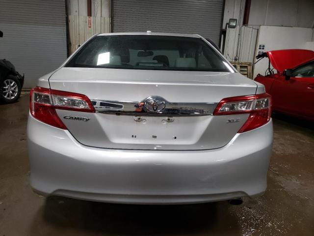 4T4BF1FK8DR310967 - 2013 TOYOTA CAMRY L SILVER photo 6