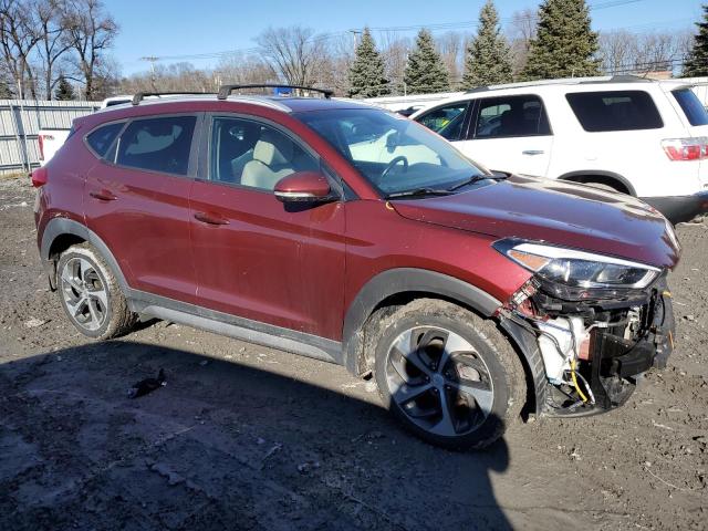 KM8J3CA26HU269584 - 2017 HYUNDAI TUCSON LIMITED BURGUNDY photo 4