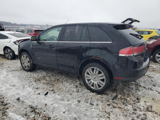 2LMDU88C18BJ07698 - 2008 LINCOLN MKX BLACK photo 2