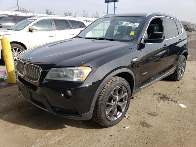 5UXWX9C5XD0A14917 - 2013 BMW X3 XDRIVE28I BLACK photo 1